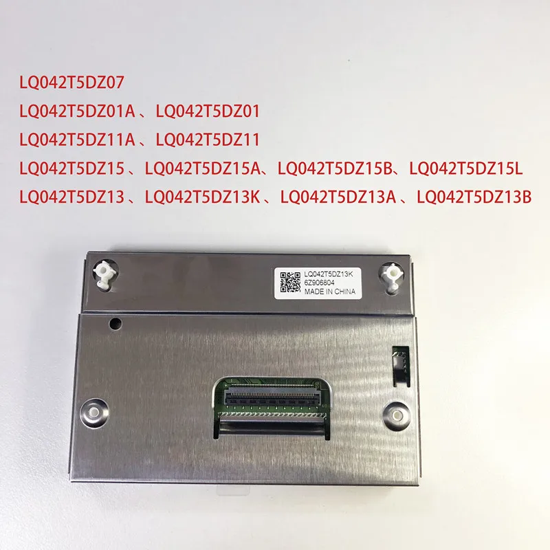10PCS Original new LQ042T5DZ13 LQ042T5DZ13K LQ042T5DZ11A LQ042T5DZ15A LQ042T5DZ15B L LCD Display Screen Panel FOR Ford
10PCS Original new LQ042T5DZ13 LQ042T5DZ13K LQ042T5DZ11A LQ042T5DZ15A LQ042T5DZ15B L LCD Display Screen Panel FOR Ford