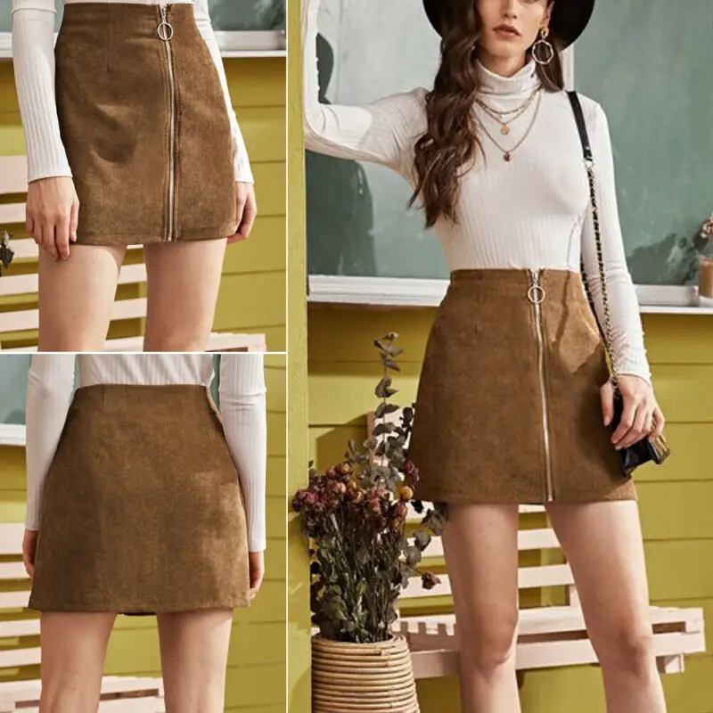 Women A Line High Waisted Pencil Skirt Casual Bodycon Button Short Mini Skirts Fashion Sexy Slim Solid Lady Vacation Mini Skirt
Women A Line High Waisted Pencil Skirt Casual Bodycon Button Short Mini Skirts Fashion Sexy Slim Solid Lady Vacation Mini Skirt