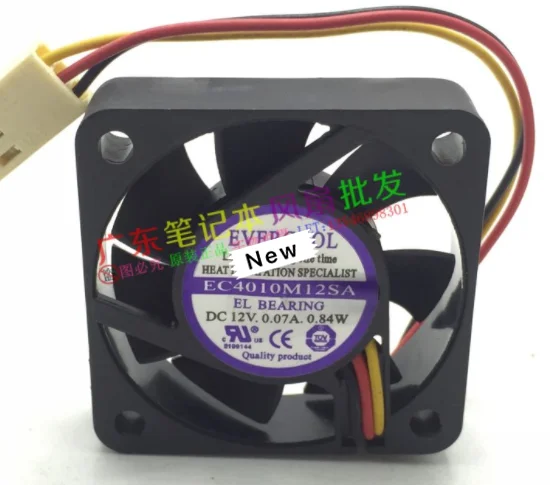 Для Emacro для EVERCOOL EC4010M12SA DC 12V 0.07A 3-проводной 40x40x10 мм вентилятор охлаждения сервера
Для Emacro для EVERCOOL EC4010M12SA DC 12V 0.07A 3-проводной 40x40x10 мм вентилятор охлаждения сервера