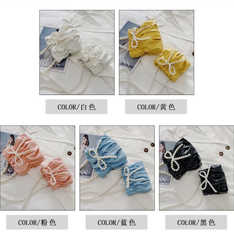 2021 Mini Cute Pearl Bow Bucket Bags for Women Pearl Chain Crossbody Bags Designer Shoulder Bag Luxury Dinner Clutch Purse
2021 Mini Cute Pearl Bow Bucket Bags for Women Pearl Chain Crossbody Bags Designer Shoulder Bag Luxury Dinner Clutch Purse