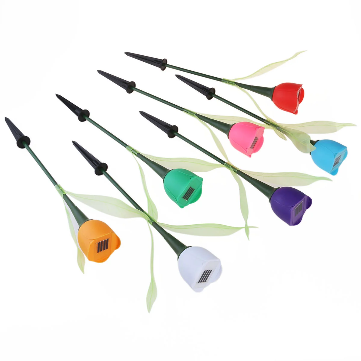 7pcs Outdoor Solar Powered Tulip Flower LED Light Yard Garden Landscape Lamp New
7pcs Outdoor Solar Powered Tulip Flower LED Light Yard Garden Landscape Lamp New