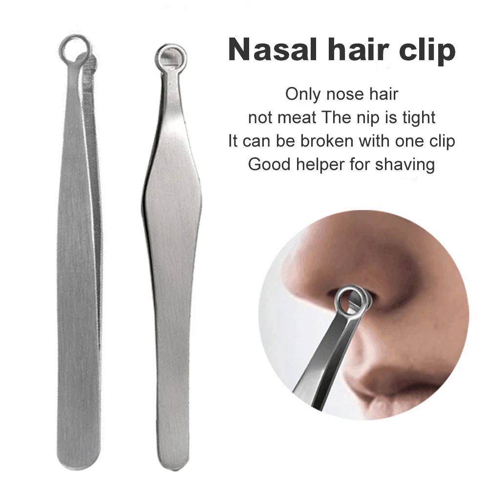 New Nose Hair Trimming Tweezers Stainless Steel Nose Hair Trimmer with Round Tips Eyebrow Tweezers for Men Women Fast Delivery
New Nose Hair Trimming Tweezers Stainless Steel Nose Hair Trimmer with Round Tips Eyebrow Tweezers for Men Women Fast Delivery