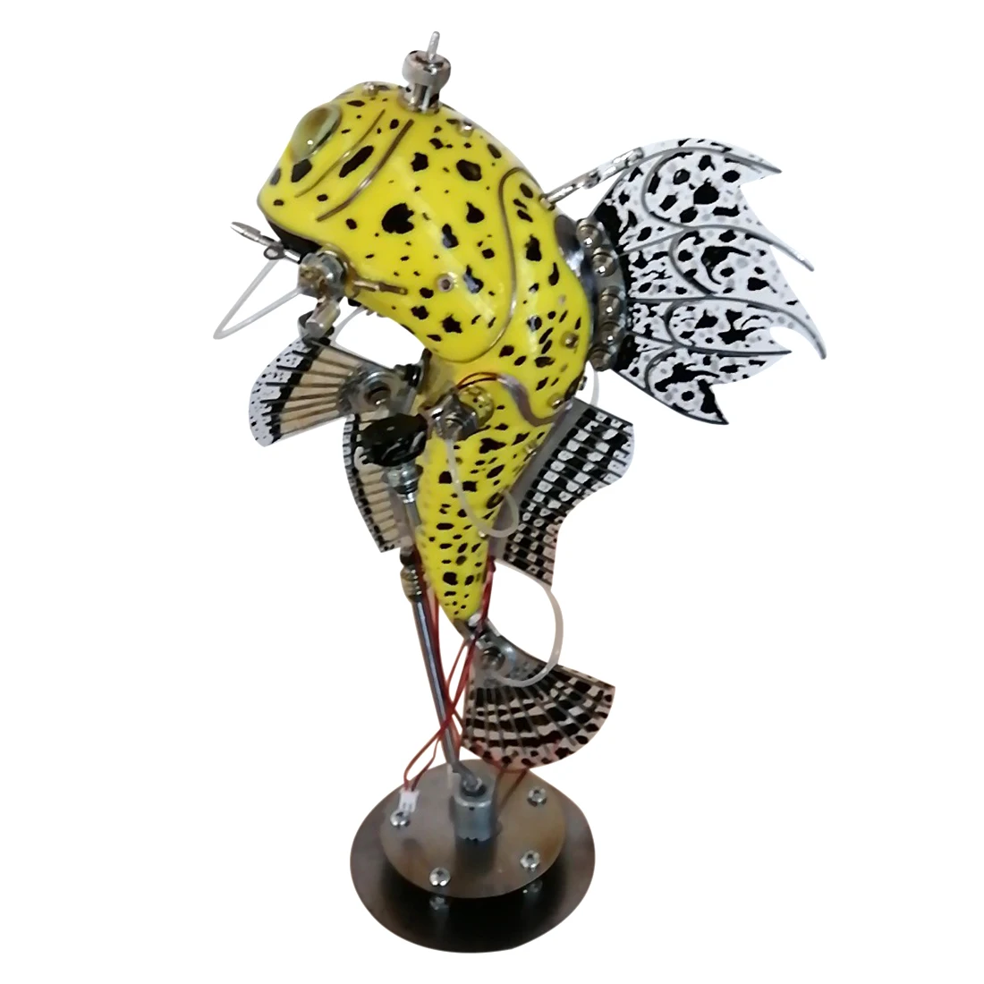 3D Mechanical Metal Model Assembled Steampunk Craft Decor Models Kit Ornaments Crafts - Yellow Mudskipper /Cowfish ( Finished)
3D Mechanical Metal Model Assembled Steampunk Craft Decor Models Kit Ornaments Crafts - Yellow Mudskipper /Cowfish ( Finished)