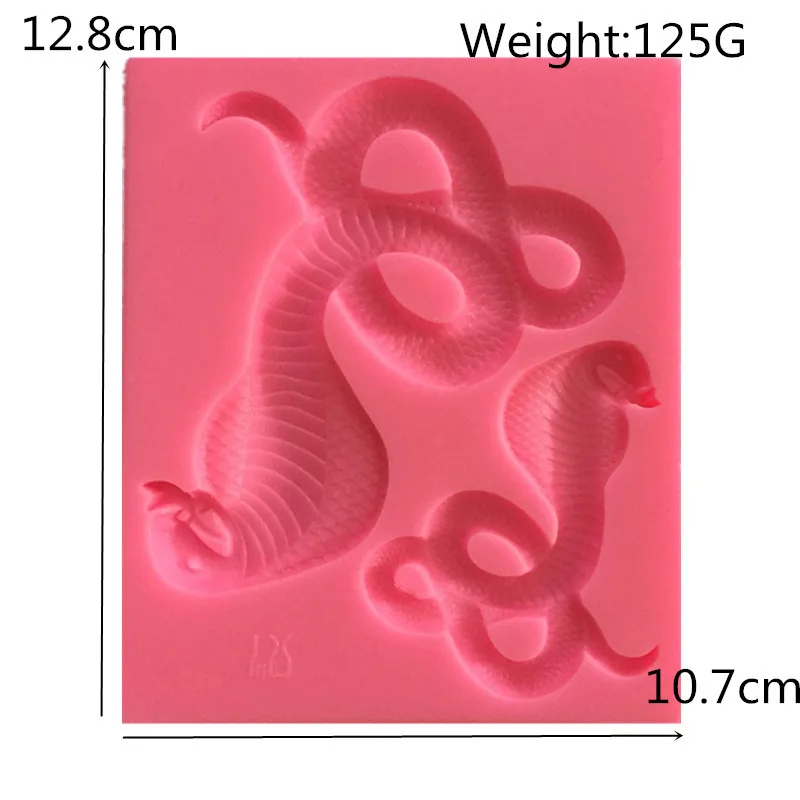 New Cobra Look DIY chocolate Liquid silicone mold Cake fondant decoration tool Baking mold fondant molds
New Cobra Look DIY chocolate Liquid silicone mold Cake fondant decoration tool Baking mold fondant molds