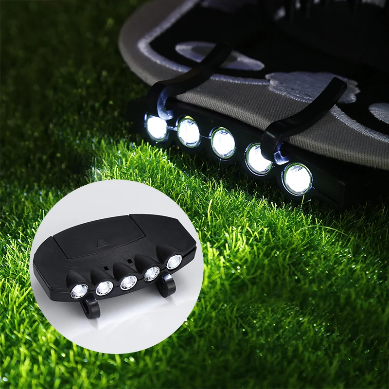 1pc Super Bright 5LED Cap Light Waterproof Headlight Head Lamp Clip Flashlight Head Cap Light Clip Fishing Head Lamp
1pc Super Bright 5LED Cap Light Waterproof Headlight Head Lamp Clip Flashlight Head Cap Light Clip Fishing Head Lamp