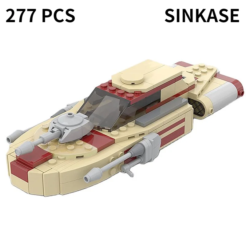 Rebel Combat Speeder V-19 Landspeeder Gliding spacecraft MOD Building Blocks Bricks Model Bricks Bulk Educational Kids Toys
Rebel Combat Speeder V-19 Landspeeder Gliding spacecraft MOD Building Blocks Bricks Model Bricks Bulk Educational Kids Toys