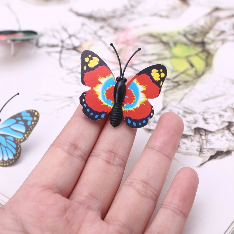 30pcs Butterfly Shaped Pushpin Fixed Wall Decorative Thumbtack Pins DIY for Whiteboard Photos Maps School Office Use
30pcs Butterfly Shaped Pushpin Fixed Wall Decorative Thumbtack Pins DIY for Whiteboard Photos Maps School Office Use