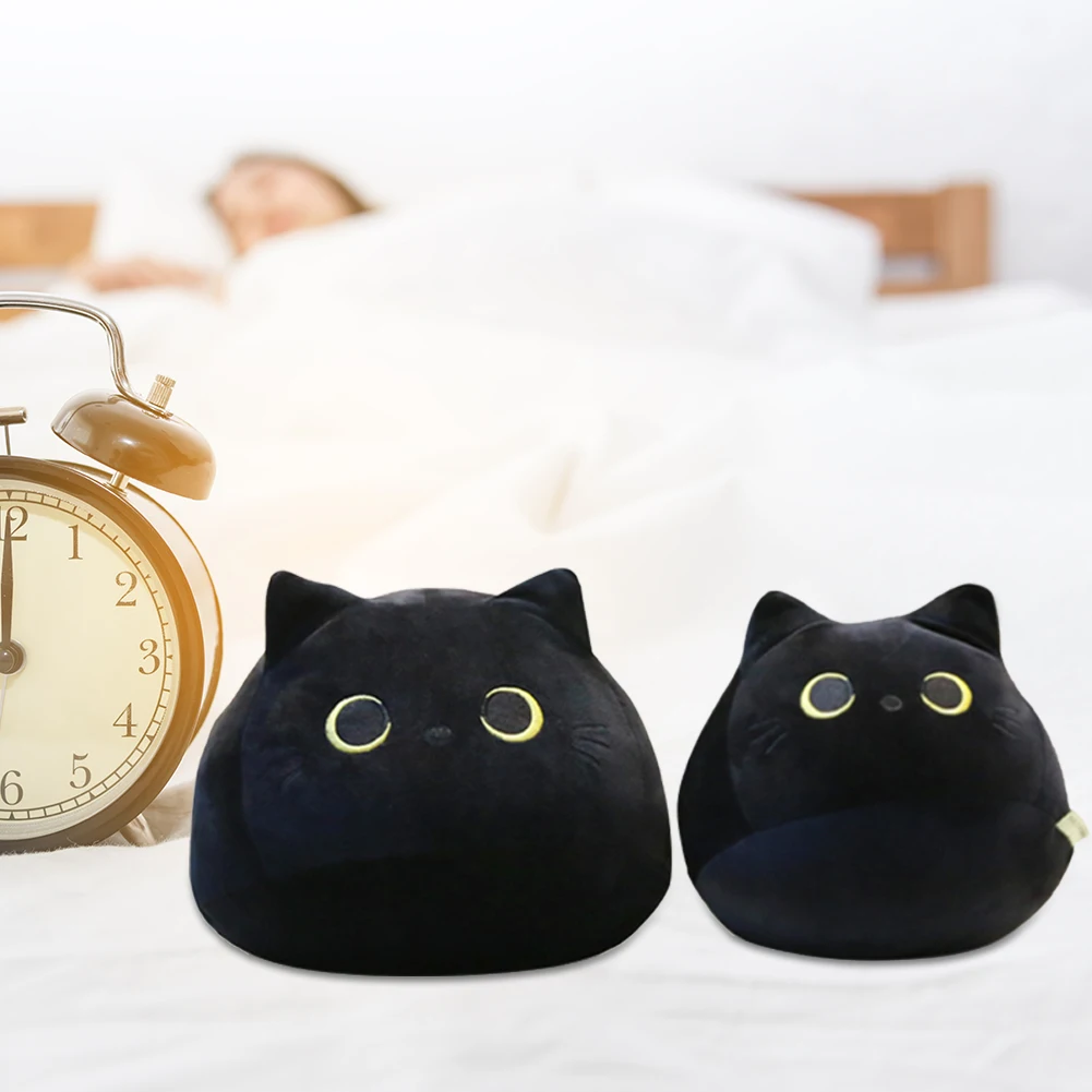 Cartoon Lovely 40cm/55cm Cute Black Cat Shaped Soft Plush Pillows Doll Animal Stuffed Toys Girls Valentine Day Gifts Ornaments
Cartoon Lovely 40cm/55cm Cute Black Cat Shaped Soft Plush Pillows Doll Animal Stuffed Toys Girls Valentine Day Gifts Ornaments