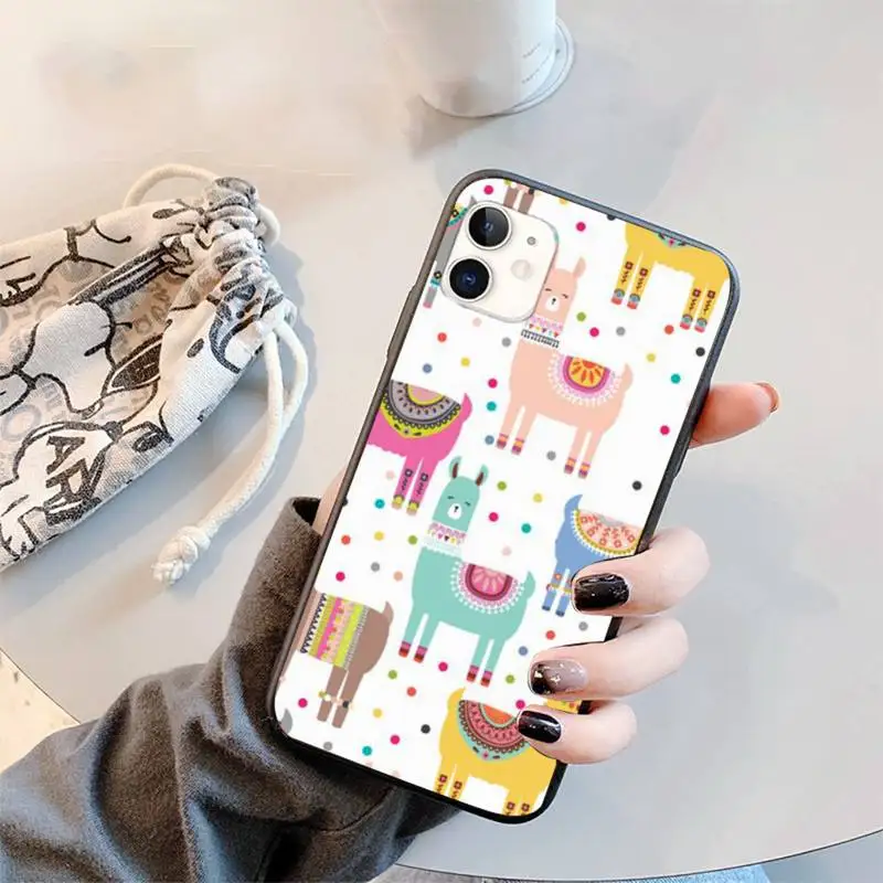 Cute Llama Alpaca Animals Cartoon Phone Case for iPhone 11 12 pro XS MAX 8 7 6 6S Plus X 5S SE 2020 XR mini
Cute Llama Alpaca Animals Cartoon Phone Case for iPhone 11 12 pro XS MAX 8 7 6 6S Plus X 5S SE 2020 XR mini
