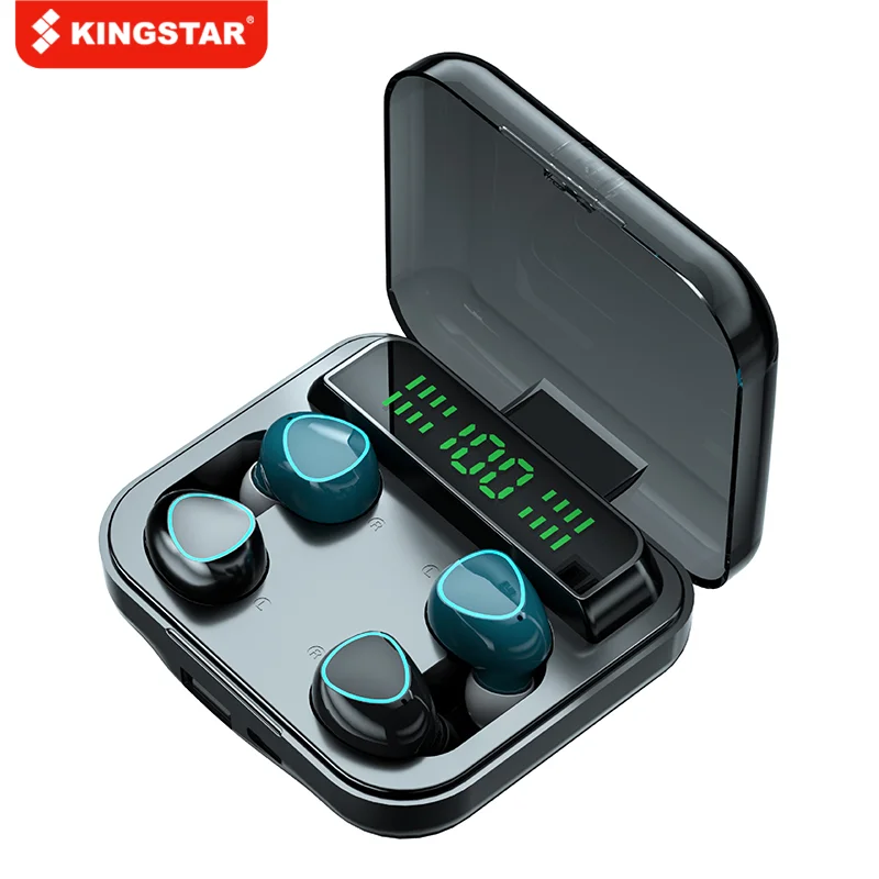 TWS 2 Pair Bluetooth 5.1 Earphones Charging Box Wireless Headphone 9D Stereo Headset Sports IPX7 Waterproof Earbuds With Micr
TWS 2 Pair Bluetooth 5.1 Earphones Charging Box Wireless Headphone 9D Stereo Headset Sports IPX7 Waterproof Earbuds With Micr
