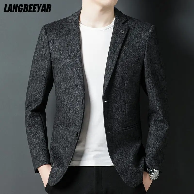 Top Grade Designer Brand Luxury Casual Fashion Elegant Smart Korean Party Men Blazers Slim Fit Jacket Suit Coat Men Clothing
Top Grade Designer Brand Luxury Casual Fashion Elegant Smart Korean Party Men Blazers Slim Fit Jacket Suit Coat Men Clothing