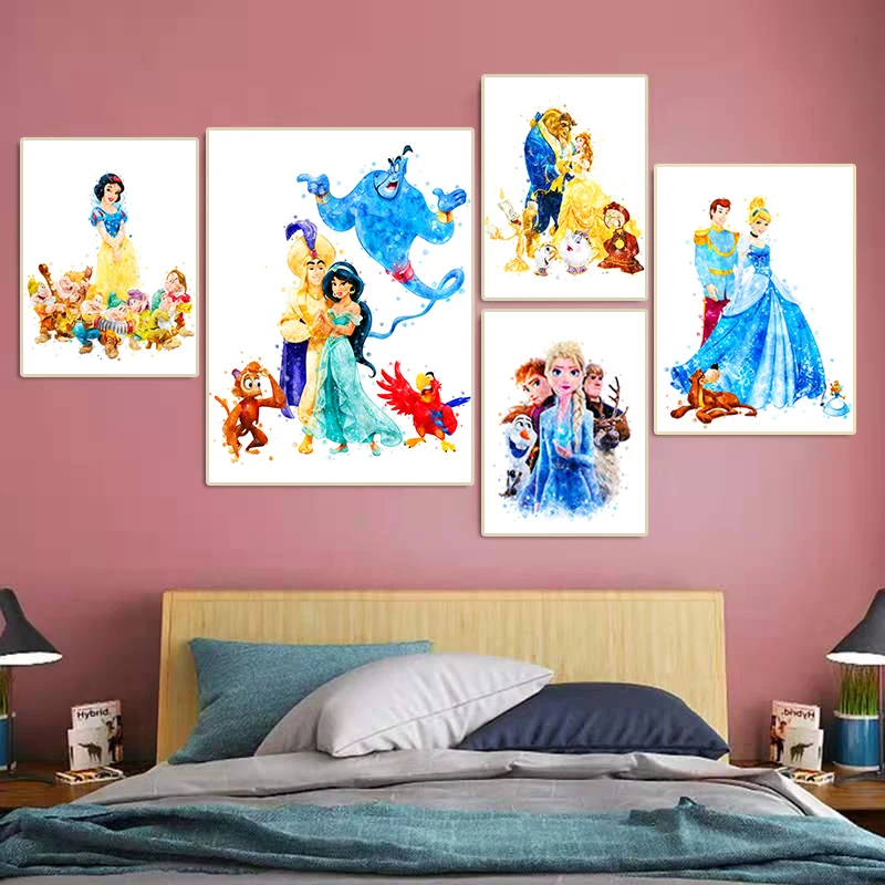 Disney Anime Movie Posters Snow White Cinderella The Little Mermaid Canvas Painting Wall Decor Wall Art Picture Decor Home Decor
Disney Anime Movie Posters Snow White Cinderella The Little Mermaid Canvas Painting Wall Decor Wall Art Picture Decor Home Decor