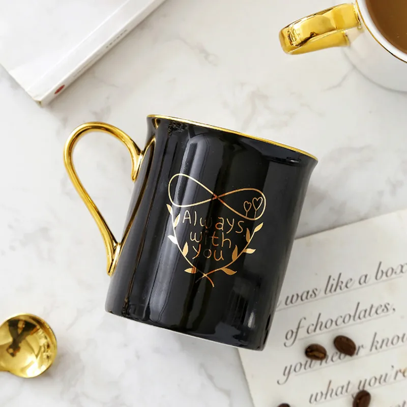 Creative Coffee Mug Ceramics Personalised Cup with Spoon Lid Nordic Luxury Esspresso Cup Couple Porcelain Tazas Drinkware
Creative Coffee Mug Ceramics Personalised Cup with Spoon Lid Nordic Luxury Esspresso Cup Couple Porcelain Tazas Drinkware