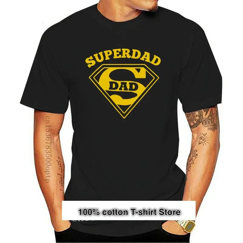 

Camiseta de superpapá para hombre, regalo del Día del Padre para padre, papá, papá, divertida, novedad