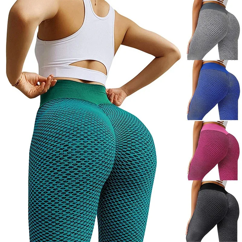 High Waist Yoga Pant Grid Tights Seamless Women Leggings Breathable Gym Fitness Push Up Ankle Length Clothing Girl Yoga Pant
High Waist Yoga Pant Grid Tights Seamless Women Leggings Breathable Gym Fitness Push Up Ankle Length Clothing Girl Yoga Pant