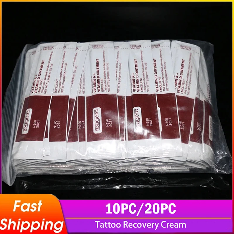 10/20PCS Vitamin Ointment Cream For Tattoos Care Skin Repair Healing Skin Cream Body Art Healing Skin Permanent Makeup Tools
10/20PCS Vitamin Ointment Cream For Tattoos Care Skin Repair Healing Skin Cream Body Art Healing Skin Permanent Makeup Tools