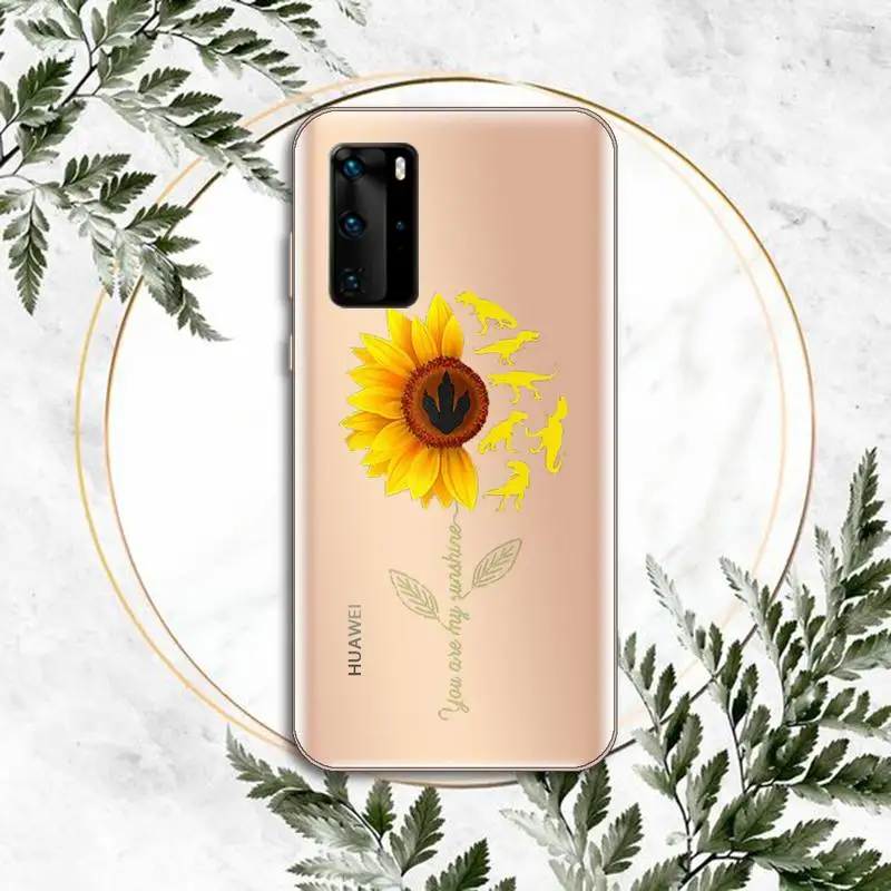 Sunflower Phone Cases Clear Transparent for huawei honor P 40 30 20 lite Pro 10 i 8 9 x p smart 2019
Sunflower Phone Cases Clear Transparent for huawei honor P 40 30 20 lite Pro 10 i 8 9 x p smart 2019