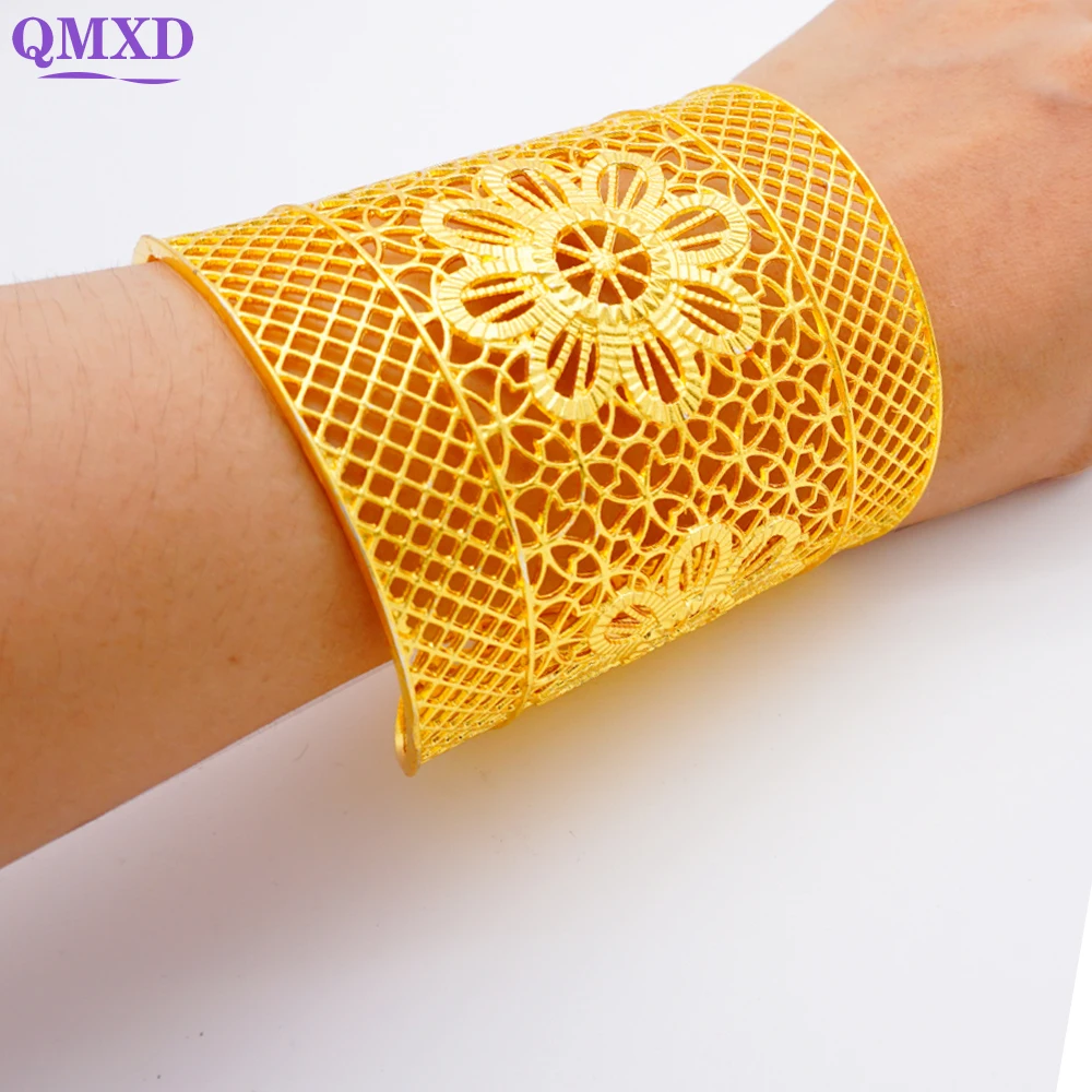 Dubai Jewelry Bangle Wide Bracelet Bangle for Women African Dubai Arab wedding Bangle bracelets Engagement Banquet Gifts
Dubai Jewelry Bangle Wide Bracelet Bangle for Women African Dubai Arab wedding Bangle bracelets Engagement Banquet Gifts