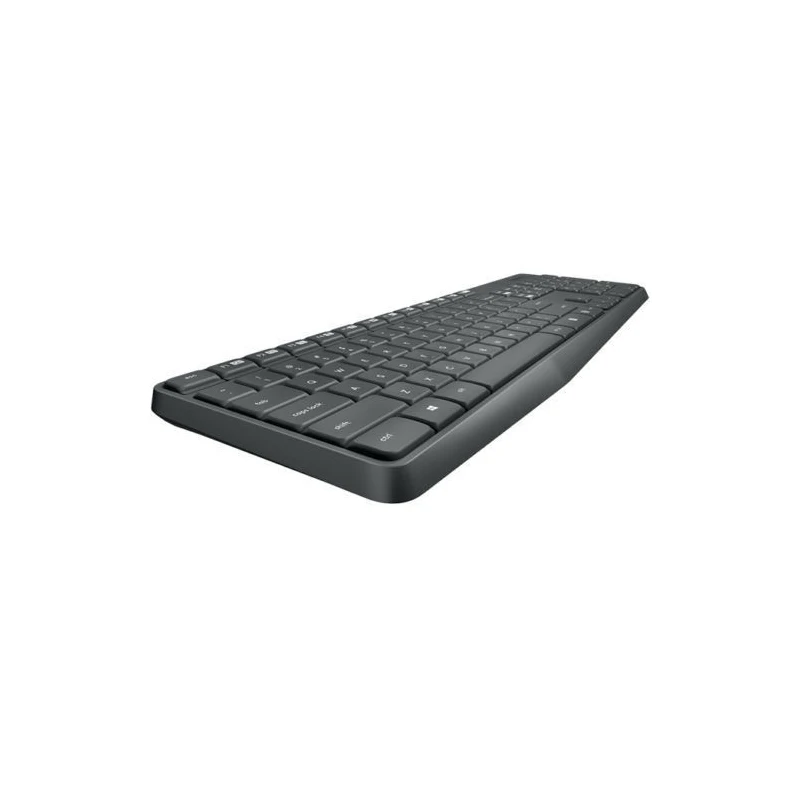 Беспроводная клавиатура и мышь Logitech MK235 Combo для геймеров 2 4 ГГц мультимедиа USB |
