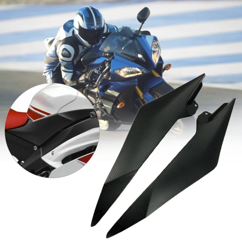 Motorcycle Black Gas Tank Side Cover Panel Fairing Trim Cowl for Yamaha YZF R6 2008-2015 YZF-R6 YZFR6
Motorcycle Black Gas Tank Side Cover Panel Fairing Trim Cowl for Yamaha YZF R6 2008-2015 YZF-R6 YZFR6