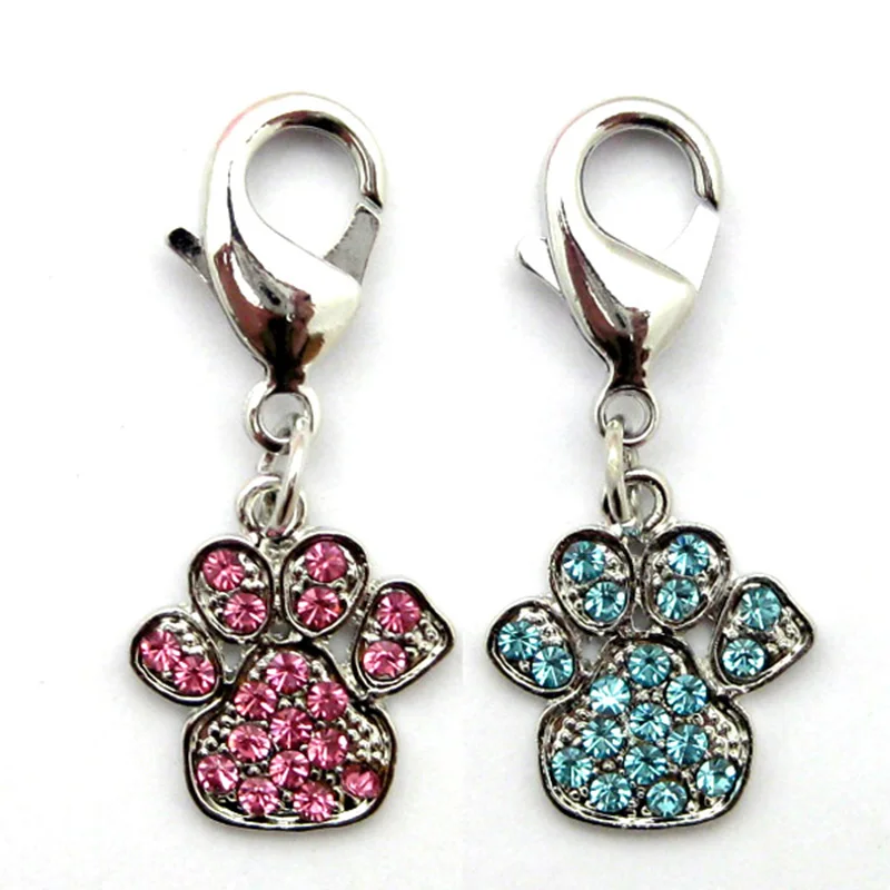 Украшения SKS PET Bling Стразы амулет лапа подвеска ювелирные изделия для собаки кошки