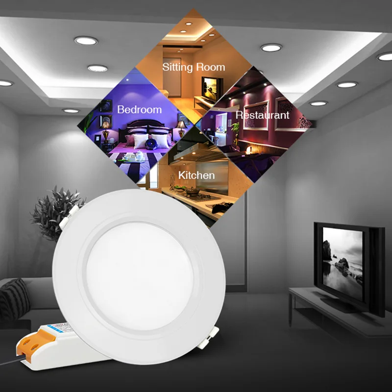 Miboxer 6W/9W/12W/18W/25W RGB+CCT LED Downlight Dimmable Ceiling AC110V 220V Indoor Panel lighting lamp 2.4G Remote APP Control
Miboxer 6W/9W/12W/18W/25W RGB+CCT LED Downlight Dimmable Ceiling AC110V 220V Indoor Panel lighting lamp 2.4G Remote APP Control