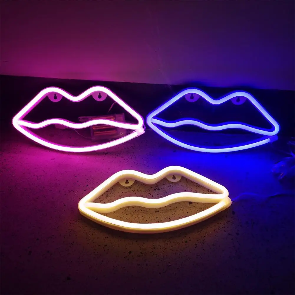 Wide Application Practical LED Lip Decorative Light Lightweight Lips LED Signs Unique Design for Wedding Decor
Wide Application Practical LED Lip Decorative Light Lightweight Lips LED Signs Unique Design for Wedding Decor