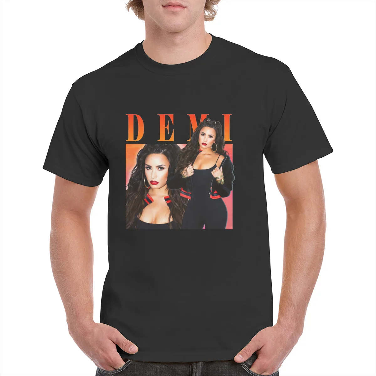 100% Cotton Sexy Demi Lovato Tops t shirt Unisex Retro Trending Popular 90'S Graphics T-Shirt Female/Man
100% Cotton Sexy Demi Lovato Tops t shirt Unisex Retro Trending Popular 90'S Graphics T-Shirt Female/Man