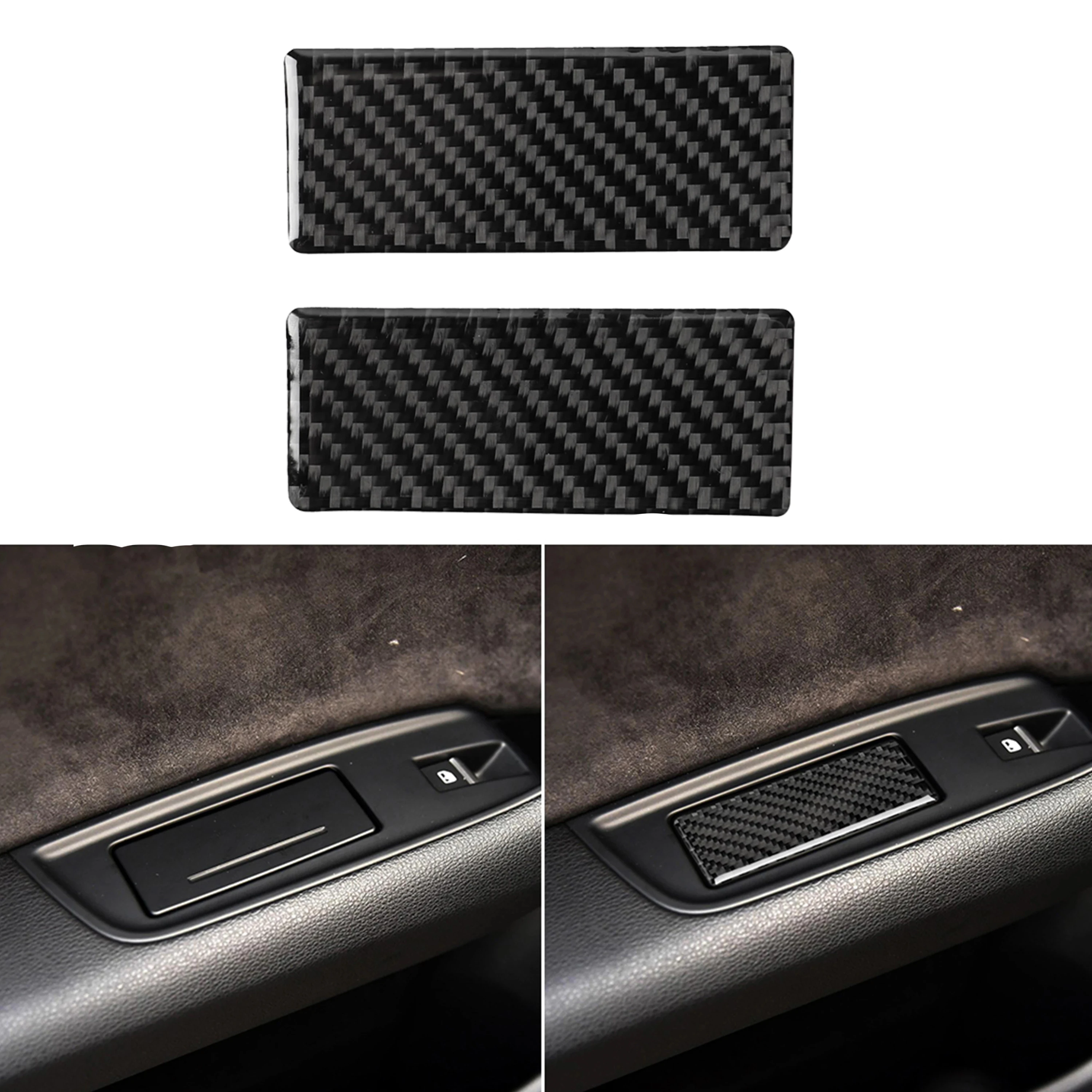 For Audi Q7 SQ7 4M 2016-2019 Carbon Fiber Car Accessories Interior Sticker Both Rear Door Armrest Panel Box Ashtray Trim Cover
For Audi Q7 SQ7 4M 2016-2019 Carbon Fiber Car Accessories Interior Sticker Both Rear Door Armrest Panel Box Ashtray Trim Cover