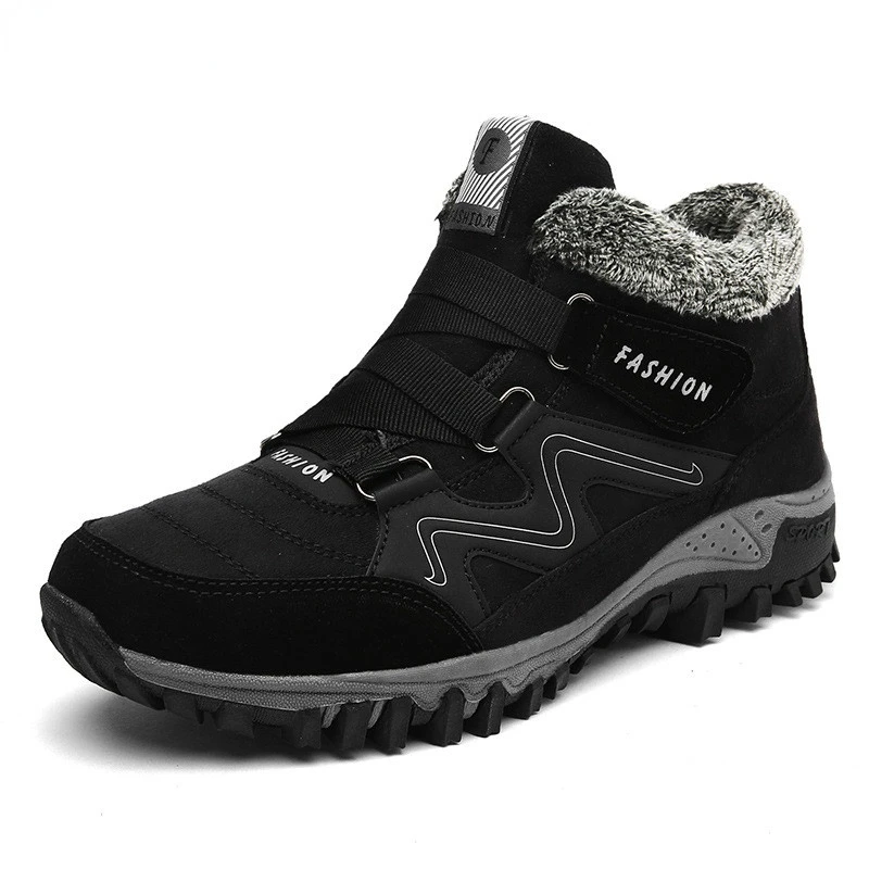 Brand Men Snow Boots Winter Plush Warm Men Boots Work Shoes Comfortable Casual Unisex Ankle Snow Boots Botas Mujer Invierno
Brand Men Snow Boots Winter Plush Warm Men Boots Work Shoes Comfortable Casual Unisex Ankle Snow Boots Botas Mujer Invierno