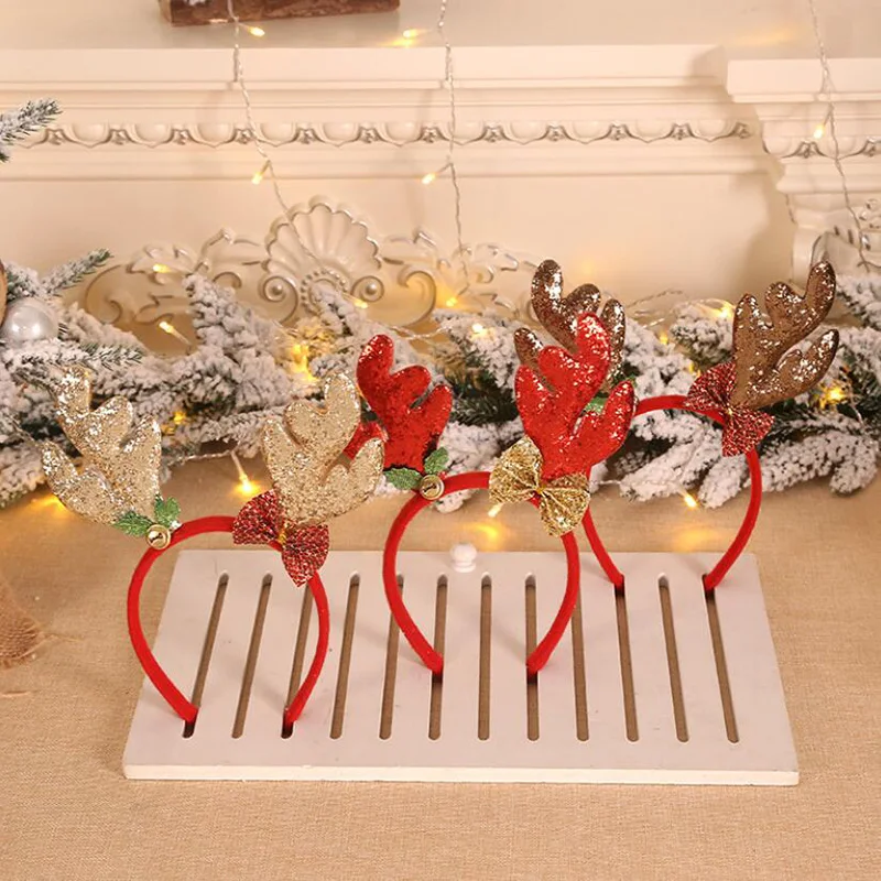 Christmas Headbands Santa Tree Elk Antlers Headband Kids Adult Headwear Reindeer Ornaments Christmas Decorations Party Cosplay
Christmas Headbands Santa Tree Elk Antlers Headband Kids Adult Headwear Reindeer Ornaments Christmas Decorations Party Cosplay