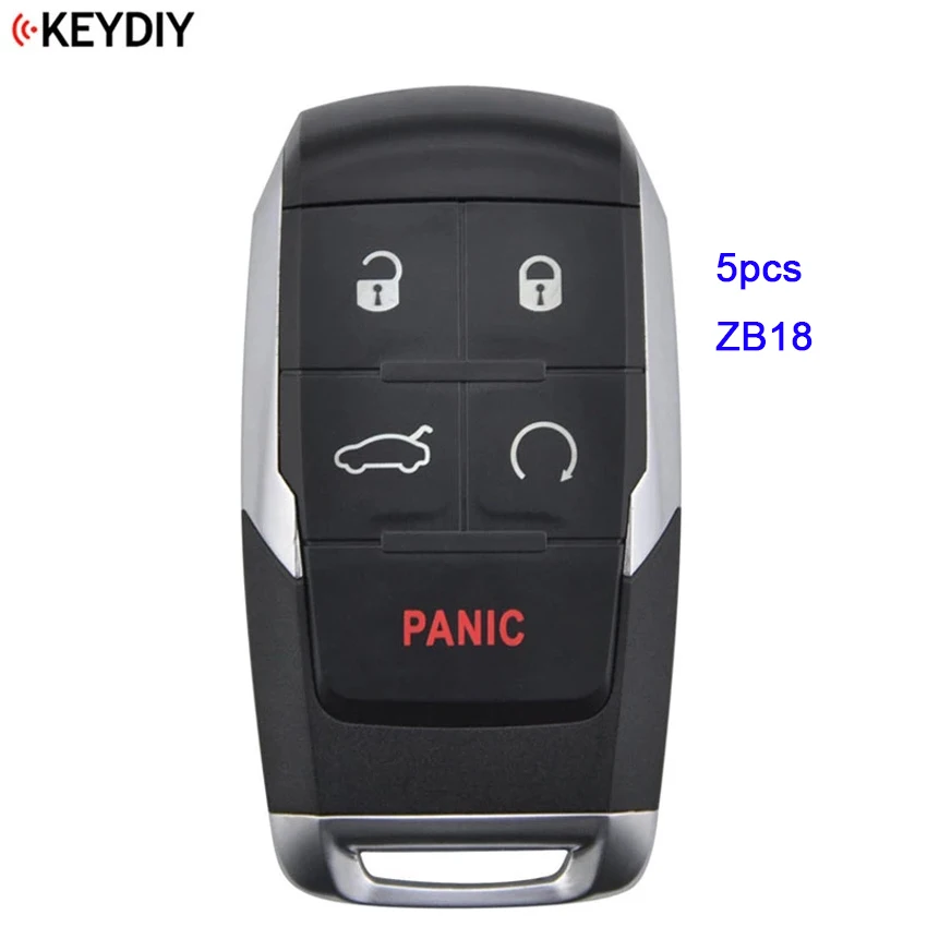5pcs KEYDIY ZB18 Universal Remote Control Key for KD-X2 Fit for More than 2000 Models 
5pcs KEYDIY ZB18 Universal Remote Control Key for KD-X2 Fit for More than 2000 Models