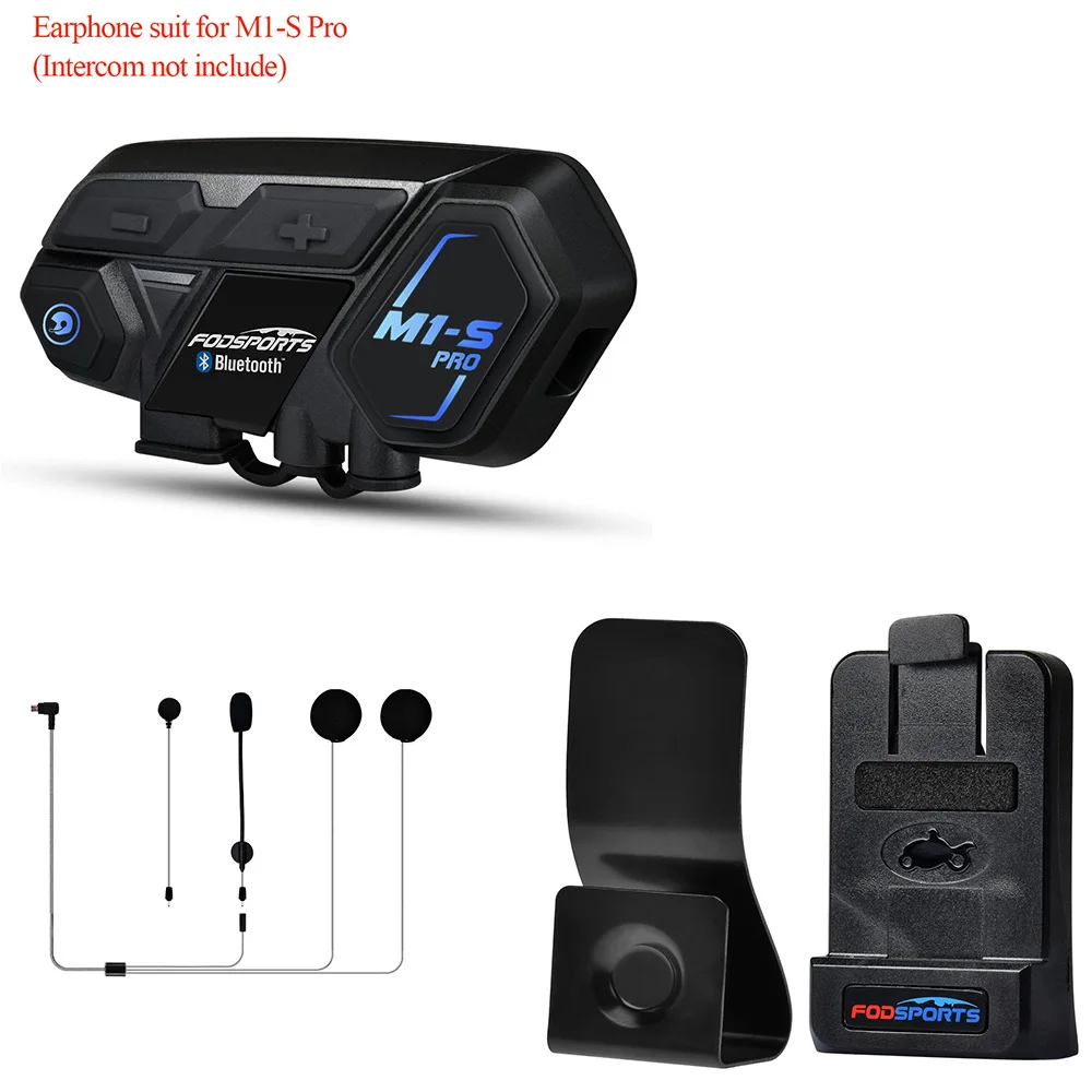 Fodsports M1-S Pro Accessories Motorcycle Earphone Microphone Helmet Headset Bluetooth Intercom Parts Headset Clip for M1-S Pro
Fodsports M1-S Pro Accessories Motorcycle Earphone Microphone Helmet Headset Bluetooth Intercom Parts Headset Clip for M1-S Pro