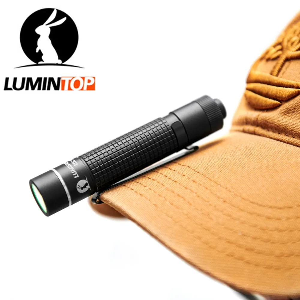 Lumintop EDC AA flashlight 14500/AA portable torch with forwar click tail switch 600lumens
Lumintop EDC AA flashlight 14500/AA portable torch with forwar click tail switch 600lumens