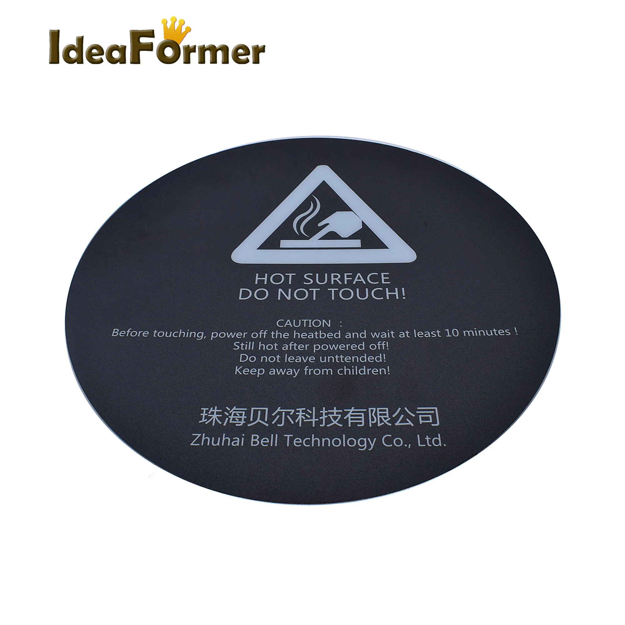 Kossel Delta Parts Round Heat Bed Sticker 200mm / 220mm With 3M Adhesive Tape Heatbed Paper For Kossel Delta Print Plate
Kossel Delta Parts Round Heat Bed Sticker 200mm / 220mm With 3M Adhesive Tape Heatbed Paper For Kossel Delta Print Plate