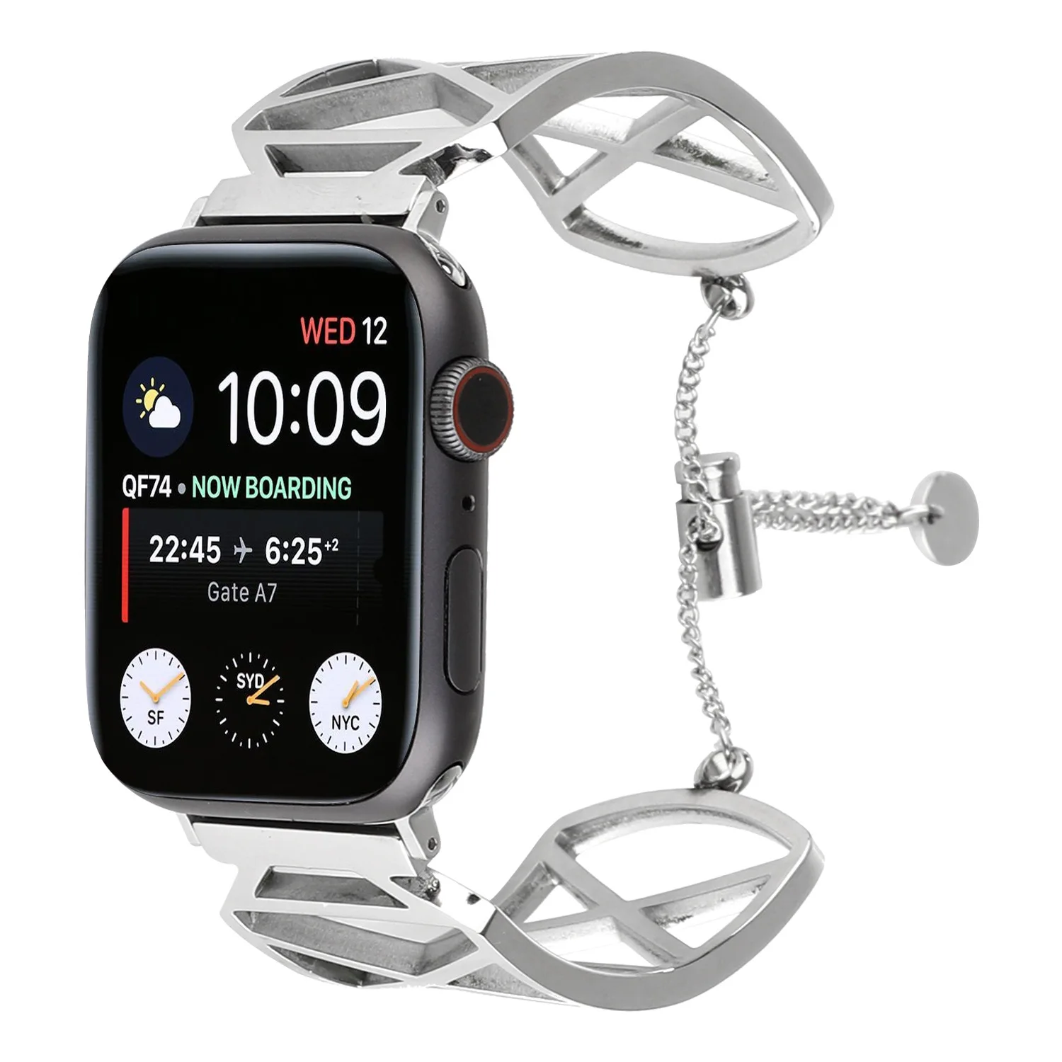 Watchband Stainless Steel and X Bracelet for Apple Iwatch X Watch Strap 38mm 40mm 42mm 44mm 
Watchband Stainless Steel and X Bracelet for Apple Iwatch X Watch Strap 38mm 40mm 42mm 44mm