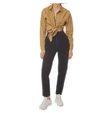 2020 Spain New women's dress Mikey design leisure wash jeans with high waist and slimming
2020 Spain New women's dress Mikey design leisure wash jeans with high waist and slimming