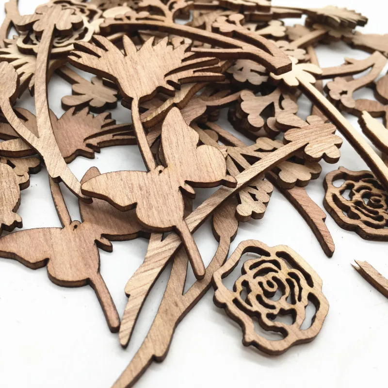 20pcs Laser Cut Wood Flowers and Leaves Blank Wooden Embellishments for DIY Crafts Christmas Wedding Decoration
20pcs Laser Cut Wood Flowers and Leaves Blank Wooden Embellishments for DIY Crafts Christmas Wedding Decoration