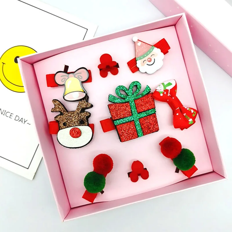 New 9 Pcs Suit Christmas Hair Clip Christmas Tree Santa Claus Hair Band Baby Hairpins Headwear Girl Christmas Hair Accessories
New 9 Pcs Suit Christmas Hair Clip Christmas Tree Santa Claus Hair Band Baby Hairpins Headwear Girl Christmas Hair Accessories