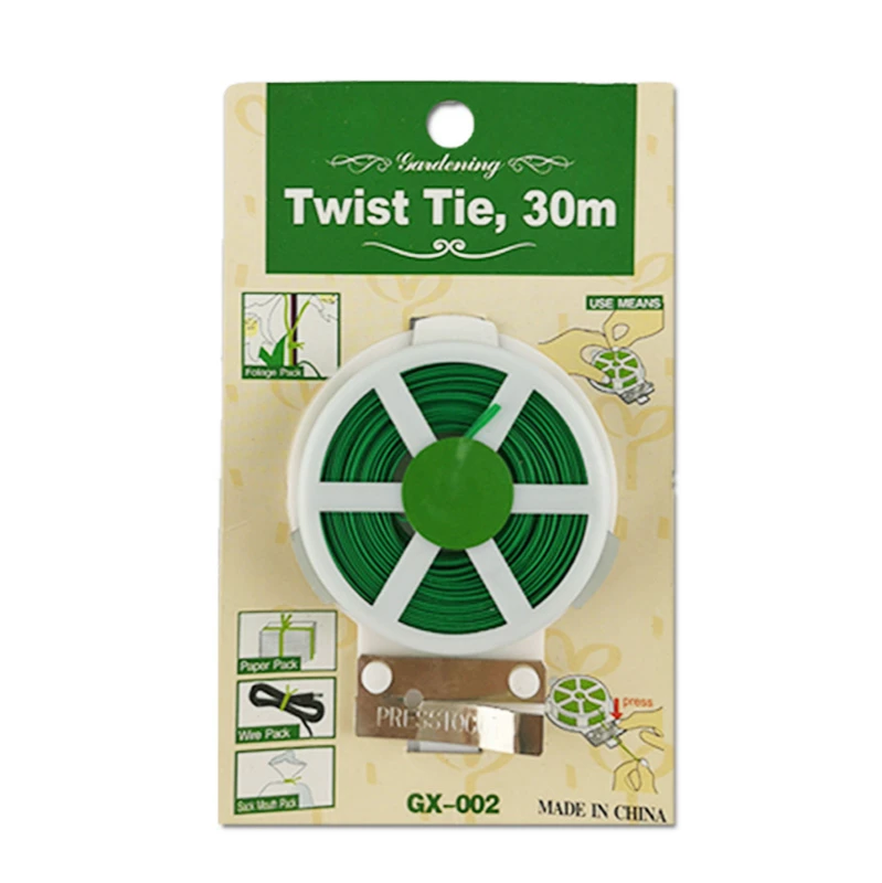 Gardening Plant Tie Line Diy Flower Bracket Shape Comes With Cutter Multi-Function Tool Plant Fixed Binding Line
Gardening Plant Tie Line Diy Flower Bracket Shape Comes With Cutter Multi-Function Tool Plant Fixed Binding Line