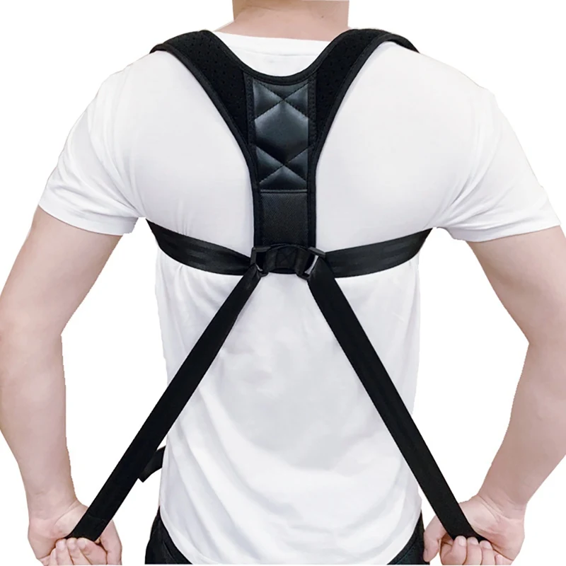 New Medical Clavicle Back Support Shoulder Posture Corrector Man Corset Back Belt 
New Medical Clavicle Back Support Shoulder Posture Corrector Man Corset Back Belt