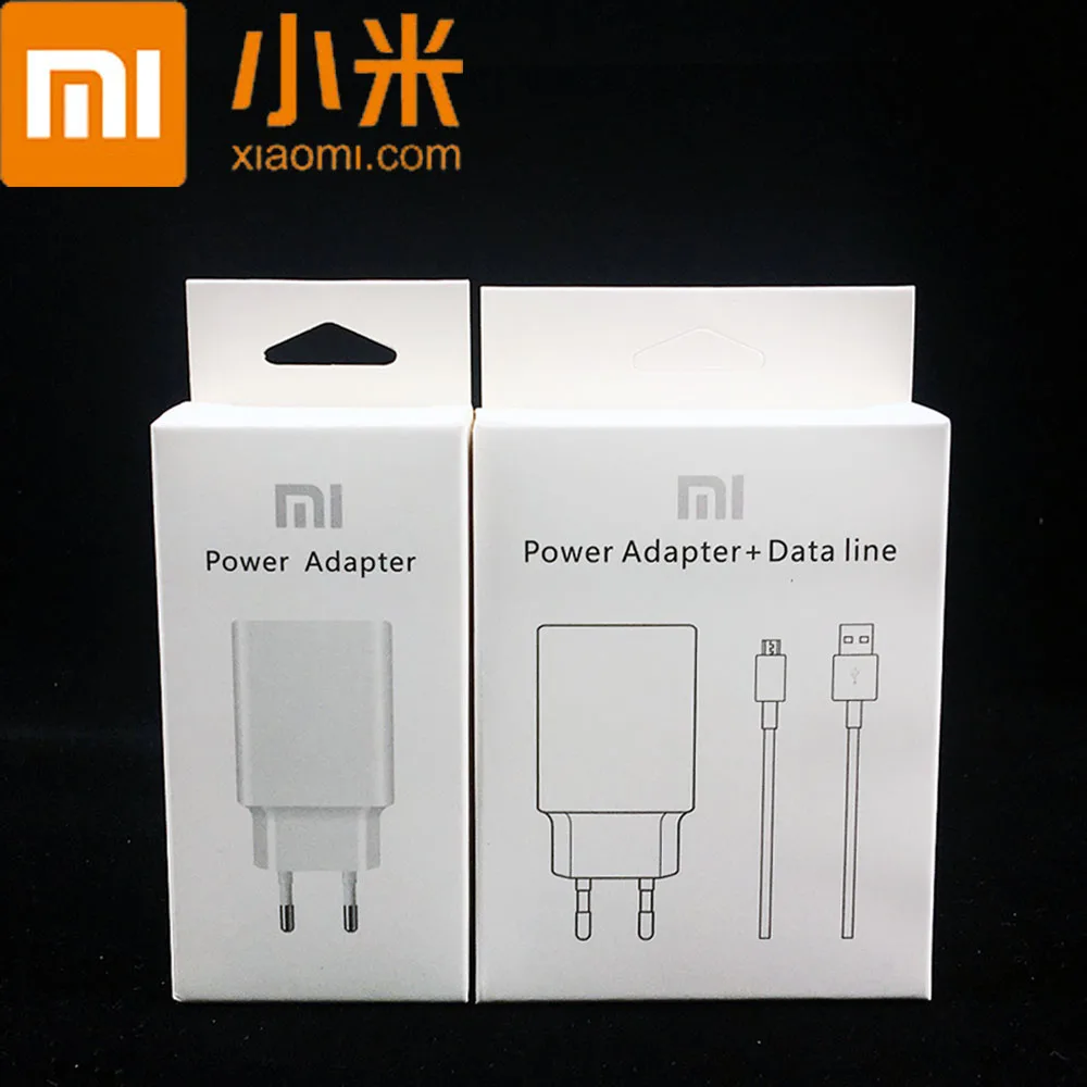 Оригинальное зарядное устройство Xiaomi 5 В/2 А адаптер для зарядки в путешествии