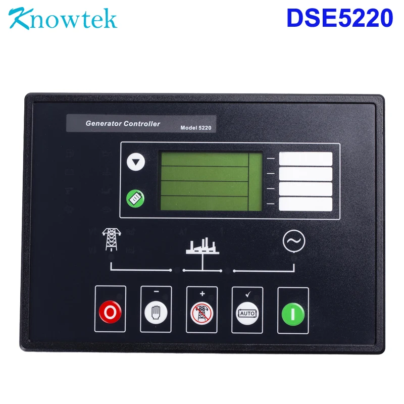 Автоматический регулятор DSE5220 AMF, заменяемый для генератора DSE 5220, генератор генератора
Автоматический регулятор DSE5220 AMF, заменяемый для генератора DSE 5220, генератор генератора