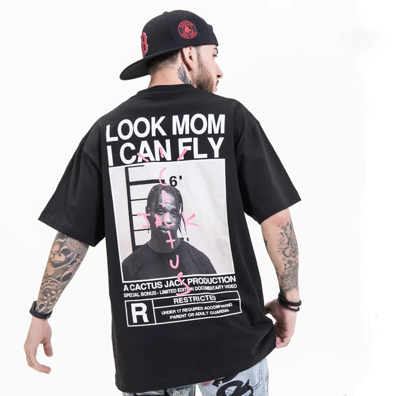 Hip Hop T-shirt Streetwear Men Harajuku Rock Print Tshirt Cotton Loose Top Oversized Summer Round Neck Short Sleeve Black Tee
Hip Hop T-shirt Streetwear Men Harajuku Rock Print Tshirt Cotton Loose Top Oversized Summer Round Neck Short Sleeve Black Tee