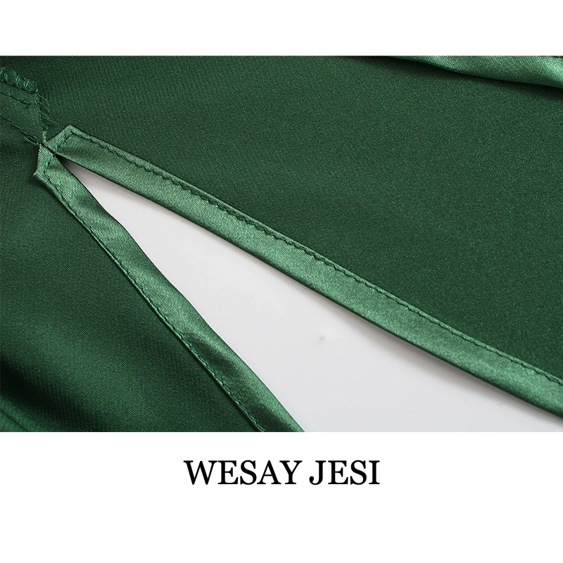 WESAY JESI Women's Clothing 2021 Za Summer Party Dresses Solid Color Long Dress Woman Sleeveless Fashion Chic Suspender Sundress
WESAY JESI Women's Clothing 2021 Za Summer Party Dresses Solid Color Long Dress Woman Sleeveless Fashion Chic Suspender Sundress