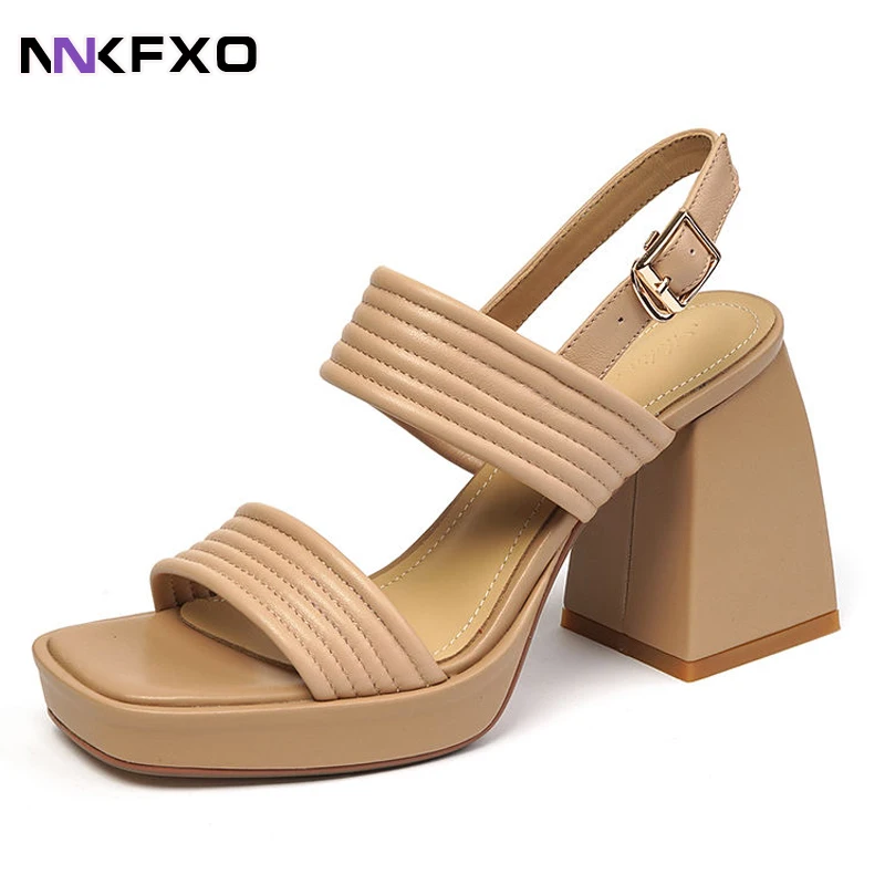 Leather Sandals Women Shoes Buckle Handmade Summer Platform Sandals High Heels Vintage Chunky Summer Shoes vc2977
Leather Sandals Women Shoes Buckle Handmade Summer Platform Sandals High Heels Vintage Chunky Summer Shoes vc2977