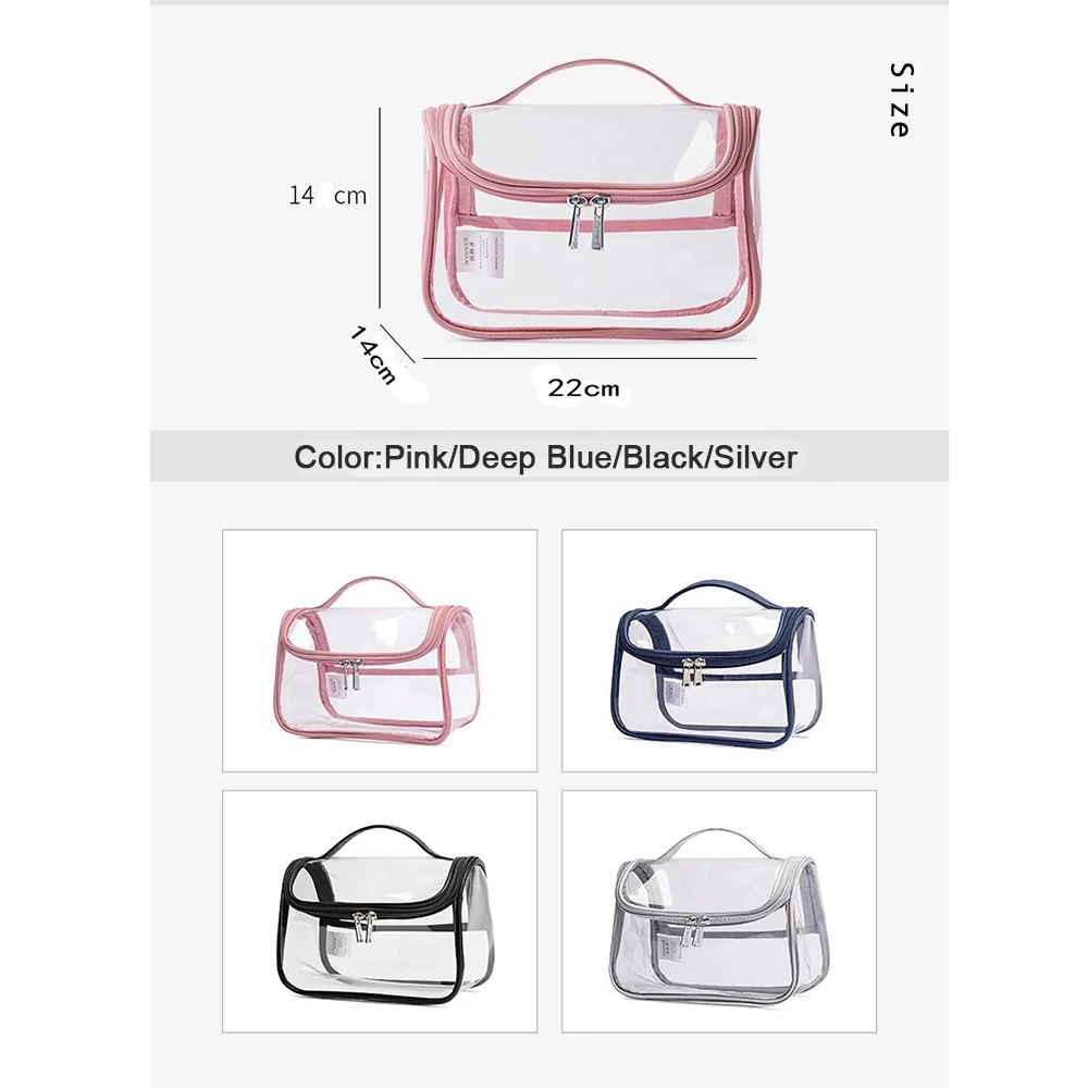 Transparent Laser Cosmetic Bag for Make Up Bags Waterproof Makeup Storage Neceser Organizer Kits Toiletry Bag Travel Portable
Transparent Laser Cosmetic Bag for Make Up Bags Waterproof Makeup Storage Neceser Organizer Kits Toiletry Bag Travel Portable