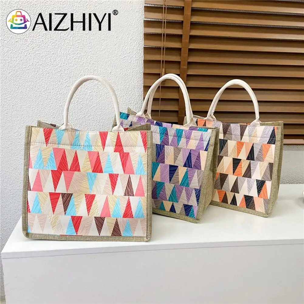 Модная женская летняя сумка-тоут для отпуска с геометрическим принтом, вместительная сумка через плечо для подмышек, универсальная модная ...
Модная женская летняя сумка-тоут для отпуска с геометрическим принтом, вместительная сумка через плечо для подмышек, универсальная модная ...