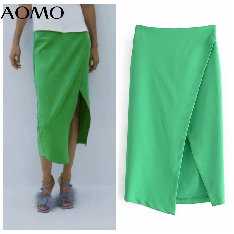 AOMO 2021 New Women Green Midi Skirt Vintage Zipper Ladies Chic Mid Calf Skirts QN97A
AOMO 2021 New Women Green Midi Skirt Vintage Zipper Ladies Chic Mid Calf Skirts QN97A