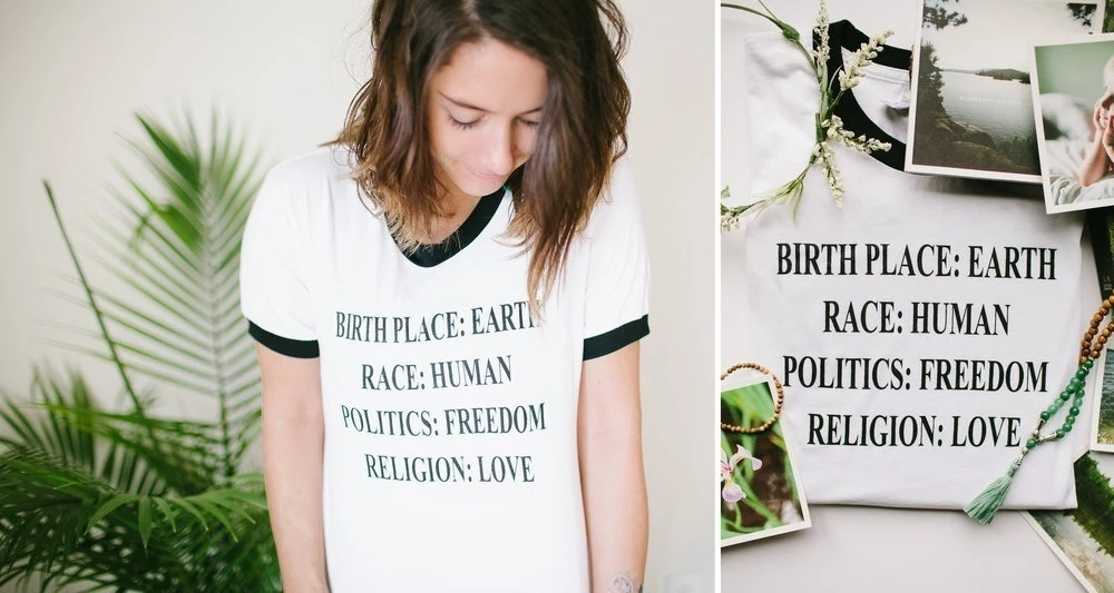 Birth Place Earth Race Human Harajuku Slogan Print Tshirt Summer Style Fashion Women Hipster White Tee Tumblr tops- K068
Birth Place Earth Race Human Harajuku Slogan Print Tshirt Summer Style Fashion Women Hipster White Tee Tumblr tops- K068